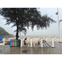 溪涌之行，6月風(fēng)雨擋不住激埃特的熱情